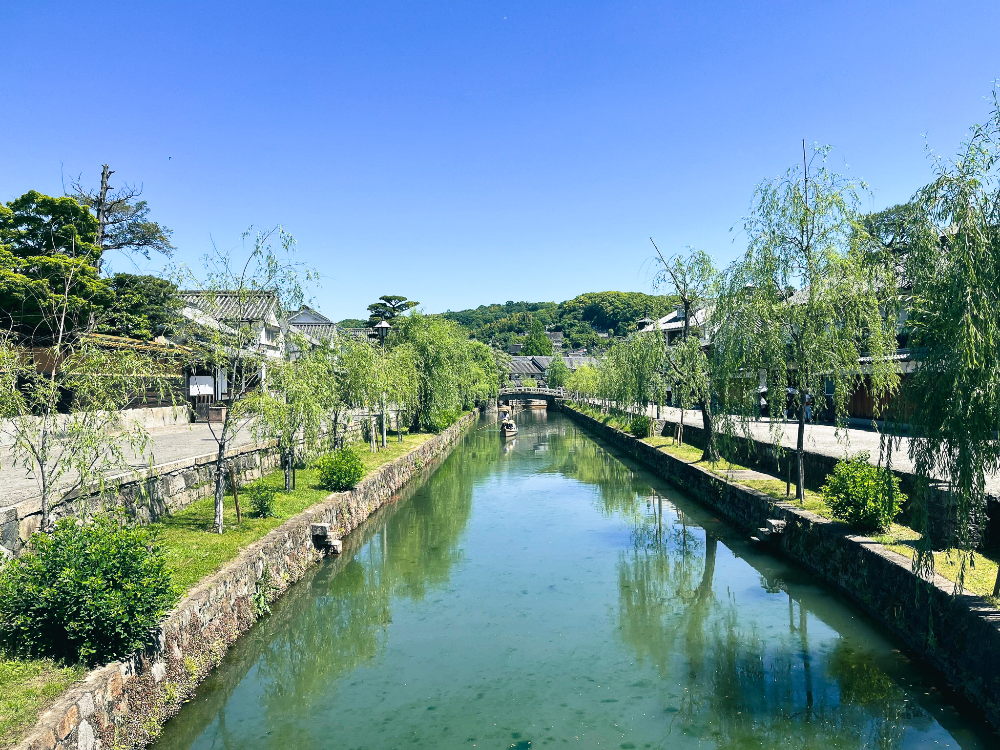 画像：美観地区の川