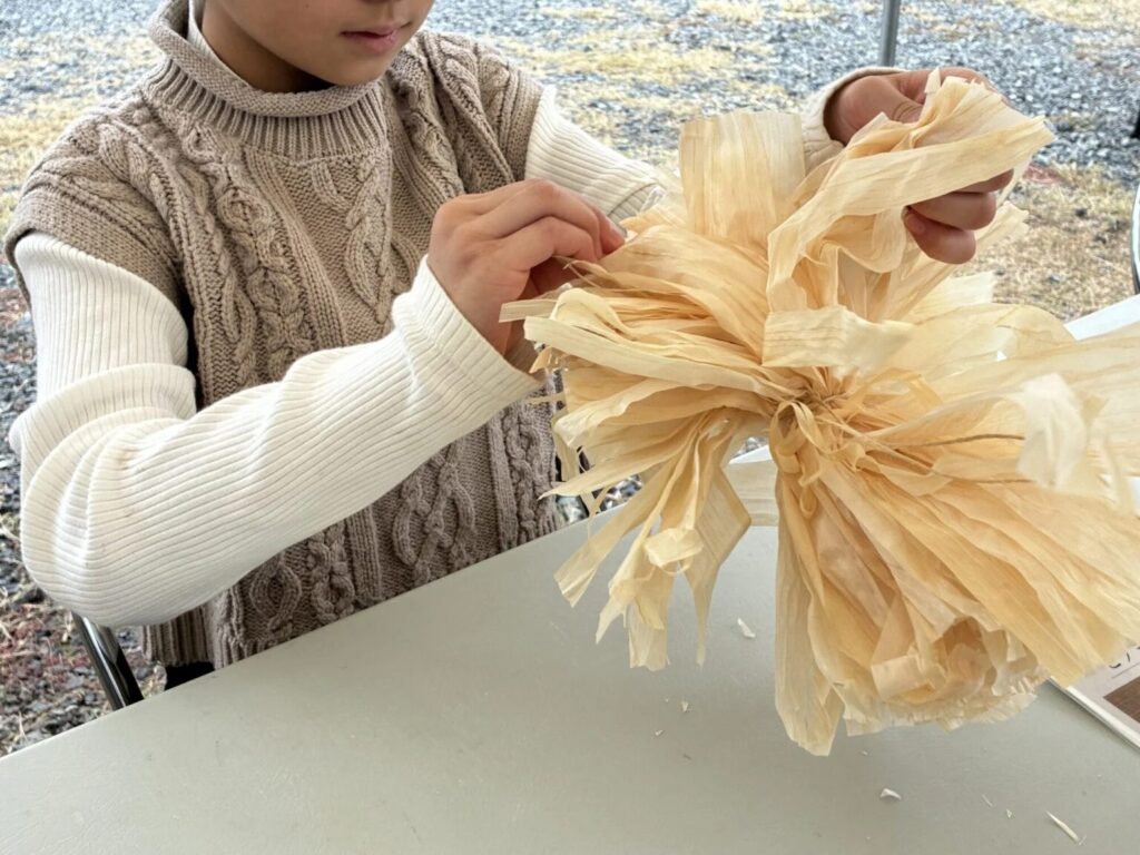ワークショップのようす　画像提供：森本工務店